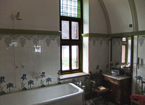 Bathroom in Kasteel de Haar near Utrecht in Holland